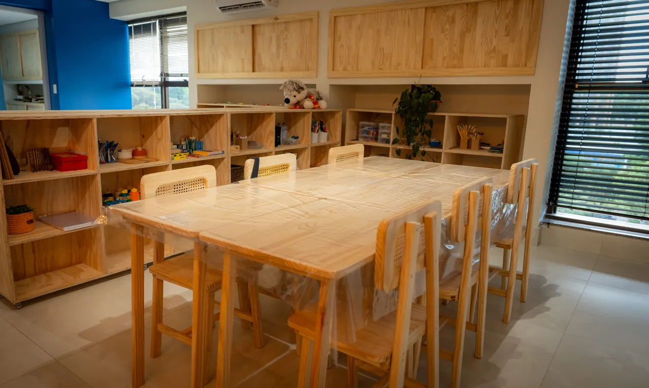 Mesa de projetos